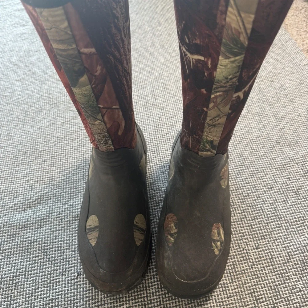 Rocky MudSo Mens 7 Realtree AP Camo 800g Thinsulate Hunting Boots FQ0007248
